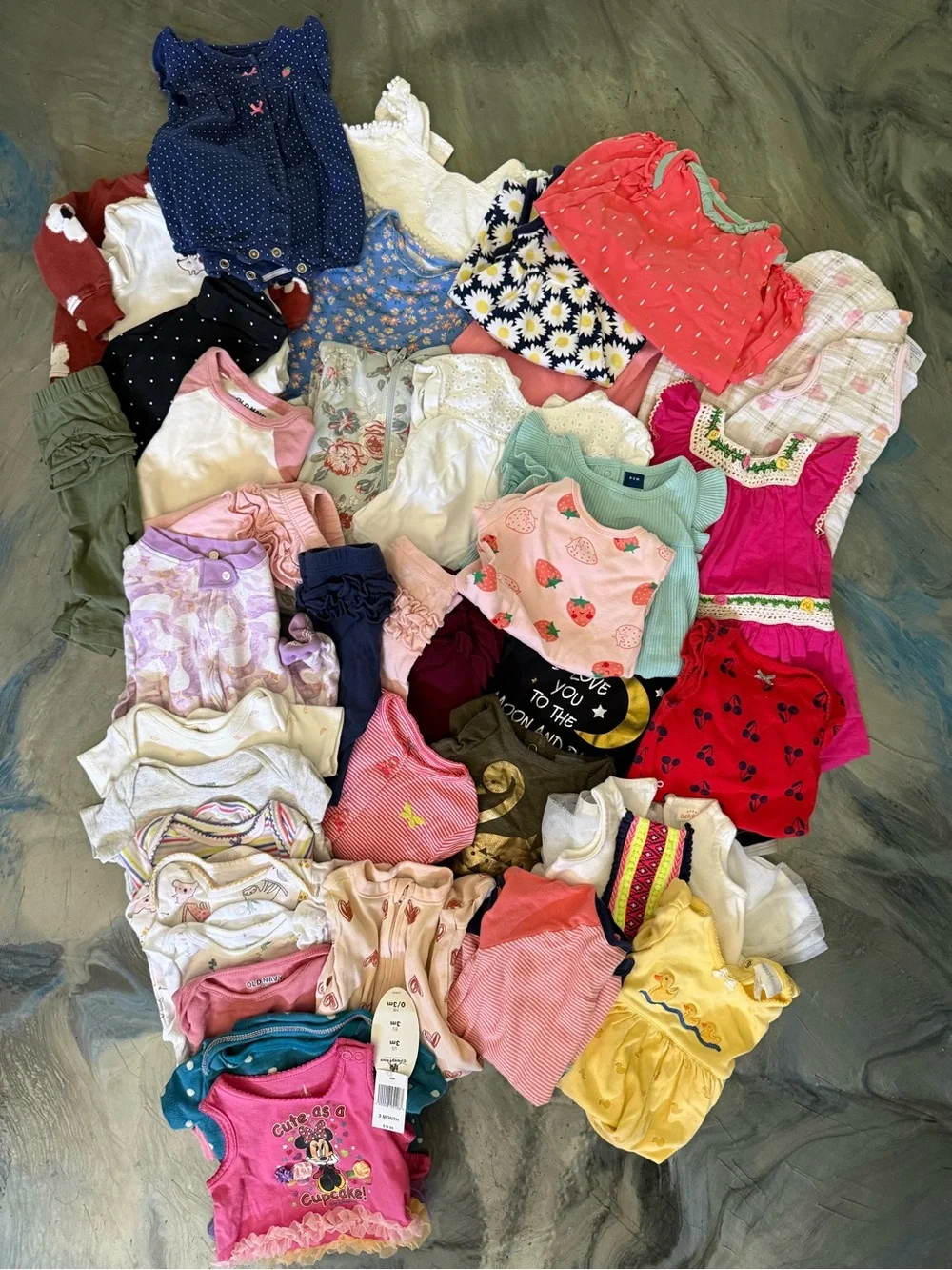 37 Pieces Baby Girl Clothes